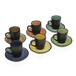 Juego de Tazas de Café Versa Camil Cerámica