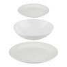 Tableware Secret de Gourmet White Ceramic 18 Pieces