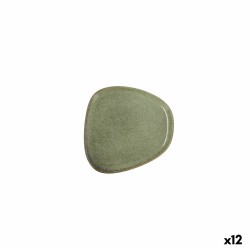 Plato Llano Bidasoa Ikonic Cerámica Verde (14 x 13,6 cm) (Pack 12x)