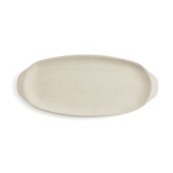 Plateau apéritif Quid Mineral Gres Beige Céramique 13 x 30,5 cm (8 Unités)