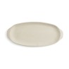 Plateau apéritif Quid Mineral Gres Beige Céramique 13 x 30,5 cm (8 Unités)