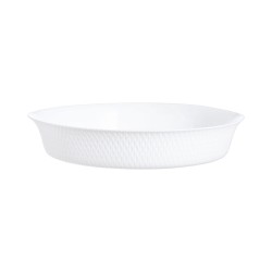 Fuente de Cocina Luminarc Smart Cuisine Redonda Blanco Vidrio Ø 28 cm (6 Unidades)