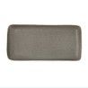 Snack tray Bidasoa Gio Rectangular Grey 28 x 14 cm Ceramic (4 Units)