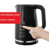 Kettle Feel Maestro MR-049 Black Transparent 2200 W 1,7 L