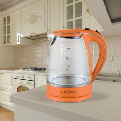 Hervidor Feel Maestro MR-064 Naranja Transparente Vidrio 2000 W 1,7 L