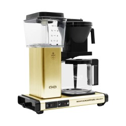 Cafetera de Goteo Moccamaster KBG 741 AO Blanco Latón 1,25 L