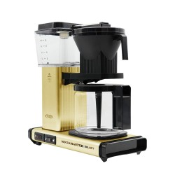 Cafetera de Goteo Moccamaster KBG 741 AO Blanco Latón 1,25 L