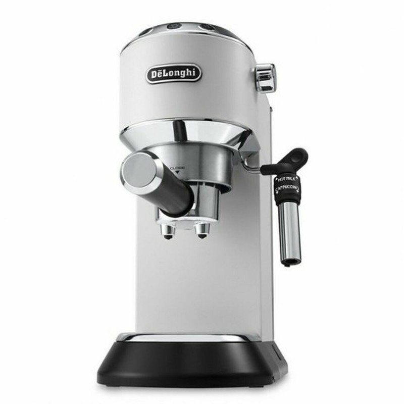 Cafetera Express de Brazo DeLonghi EC 685.W 1300 W Blanco Negro Plateado 1300 W 15 bar 1,1 L