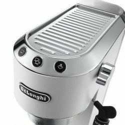 Cafetera Express de Brazo DeLonghi EC 685.W 1300 W Blanco Negro Plateado 1300 W 15 bar 1,1 L