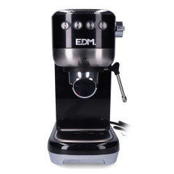 Cafetera Express de Brazo EDM 07707 Negro 2 Tazas 1,3 L