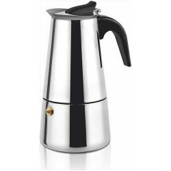 Cafetera Italiana Haeger CP-10S.002A Acero Inoxidable 18/10 Plateado