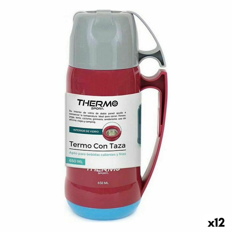 Termo de Viaje ThermoSport 650 ml (12 Unidades)