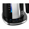 Water Kettle and Electric Teakettle Melitta LOOK AQUA DELUXE BLACK EU Black/Silver Stainless steel 2400 W 1,7 L