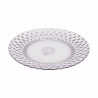 Assiette plate La Mediterránea Plastique 25 x 25 x 2,5 cm (24 Unités)