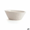 Snack Bowl Bidasoa Cosmos White Ceramic 17 cm (12 Units)