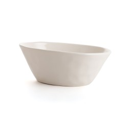 Bol para Aperitivos Bidasoa Cosmos Blanco Cerámica 17 cm (12 Unidades)