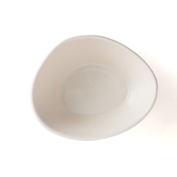 Bol para Aperitivos Bidasoa Cosmos Blanco Cerámica 17 cm (12 Unidades)