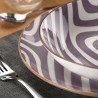 Tableware Versa Denali Grey Porcelain