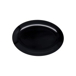 Bandeja Quid Select Basic Negro Melamina 25 x 18 cm (24 Unidades)