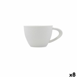 Taza Bidasoa Fosil Blanco 220 ml (8 Unidades)