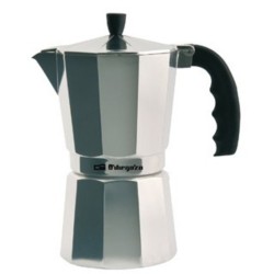 Cafetera Italiana Orbegozo KF 100  1T Plateado Aluminio 1 Taza