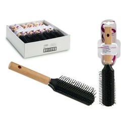 Brosse Noir Bois Marron Plastique